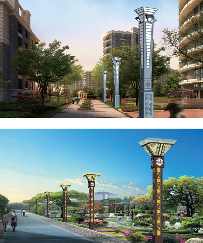 JGD-008/JGD-009 Dekorativní krajinářské světlo