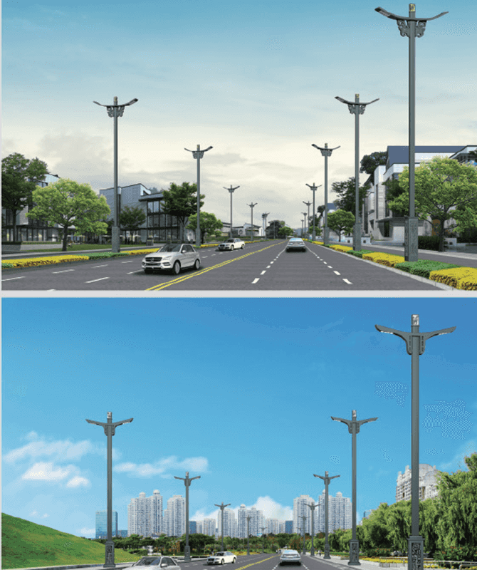 DL-LED-008/DL-LED-009 Vysoce výkonná LED pouliční osvětlení