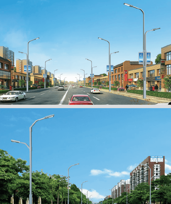 DL-LED-011/DL-LED-012 Vysoce výkonná LED pouliční osvětlení