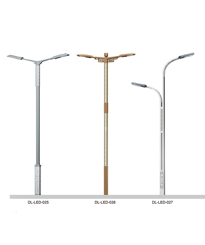 DL-LED-025/DL-LED-026/DL-LED-027 Vysoce výkonná LED pouliční osvětlení