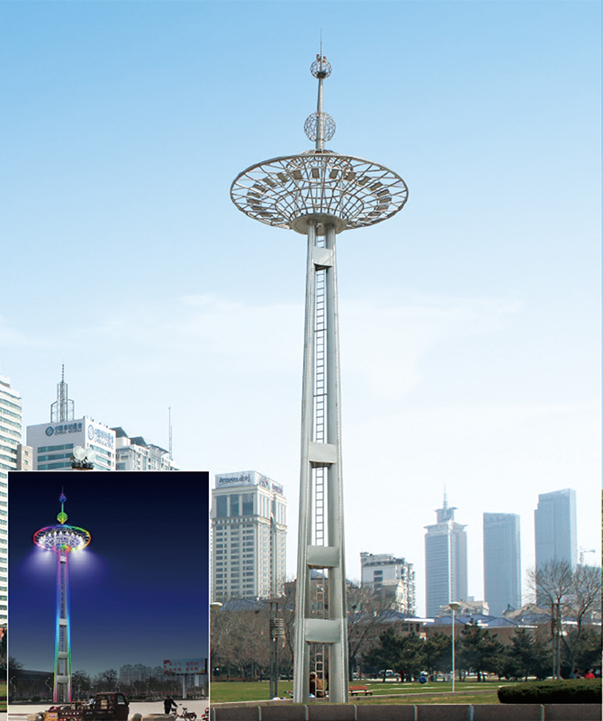 LD-GG-0005 Vysoká pól pouliční lampa