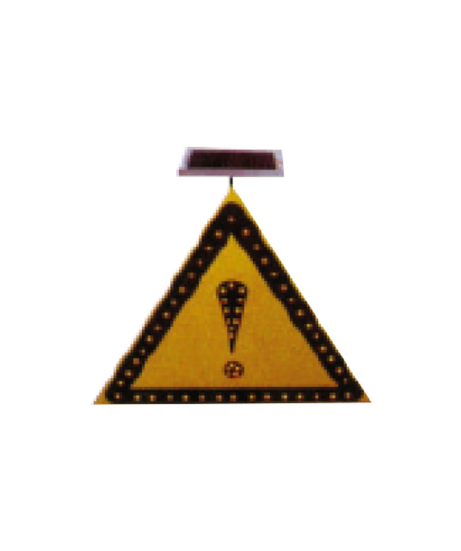 SY-6C Sluneční žluté blikající signální světlo