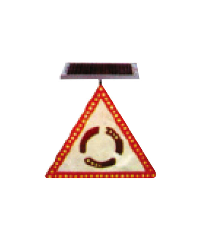 SY-6E Sluneční žluté blikající signální světlo