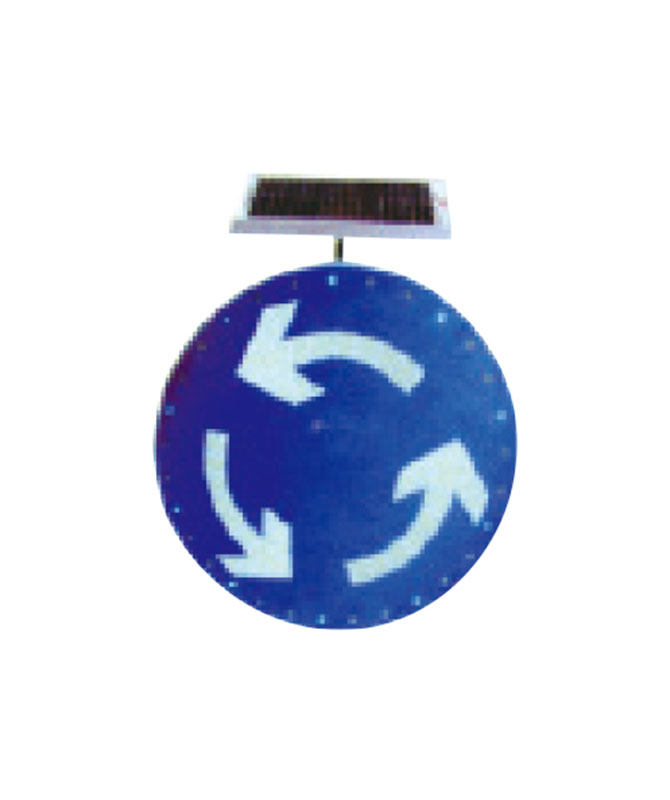 SY-7H Sluneční žluté blikající signální světlo