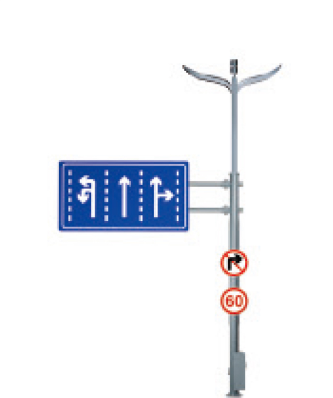 Komplexní pošta typu C Vysoce výkonná LED pouliční osvětlení